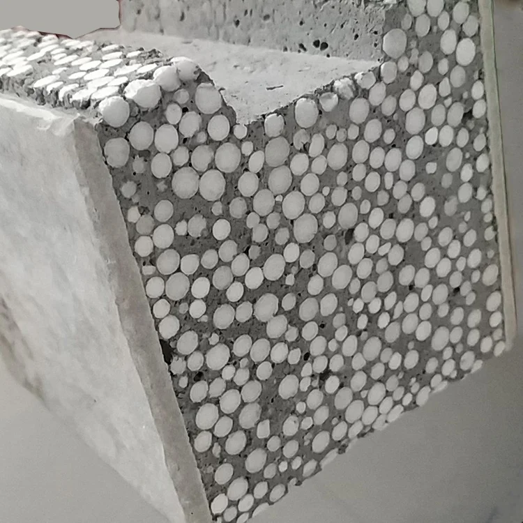 High Strength Fireproof EPS Fiber Cement Sandwich Wall Panels For Interior And Exterior Wall