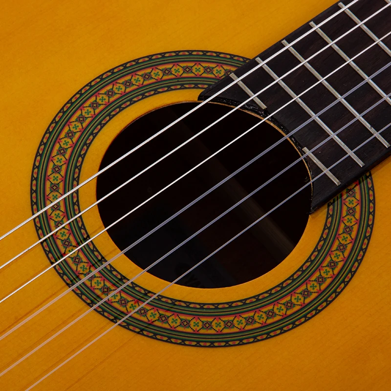 China Factory 39 Retro Classic Wood Guitar Spruce Top Guitar For Beginner Acoustic Classical Guitar