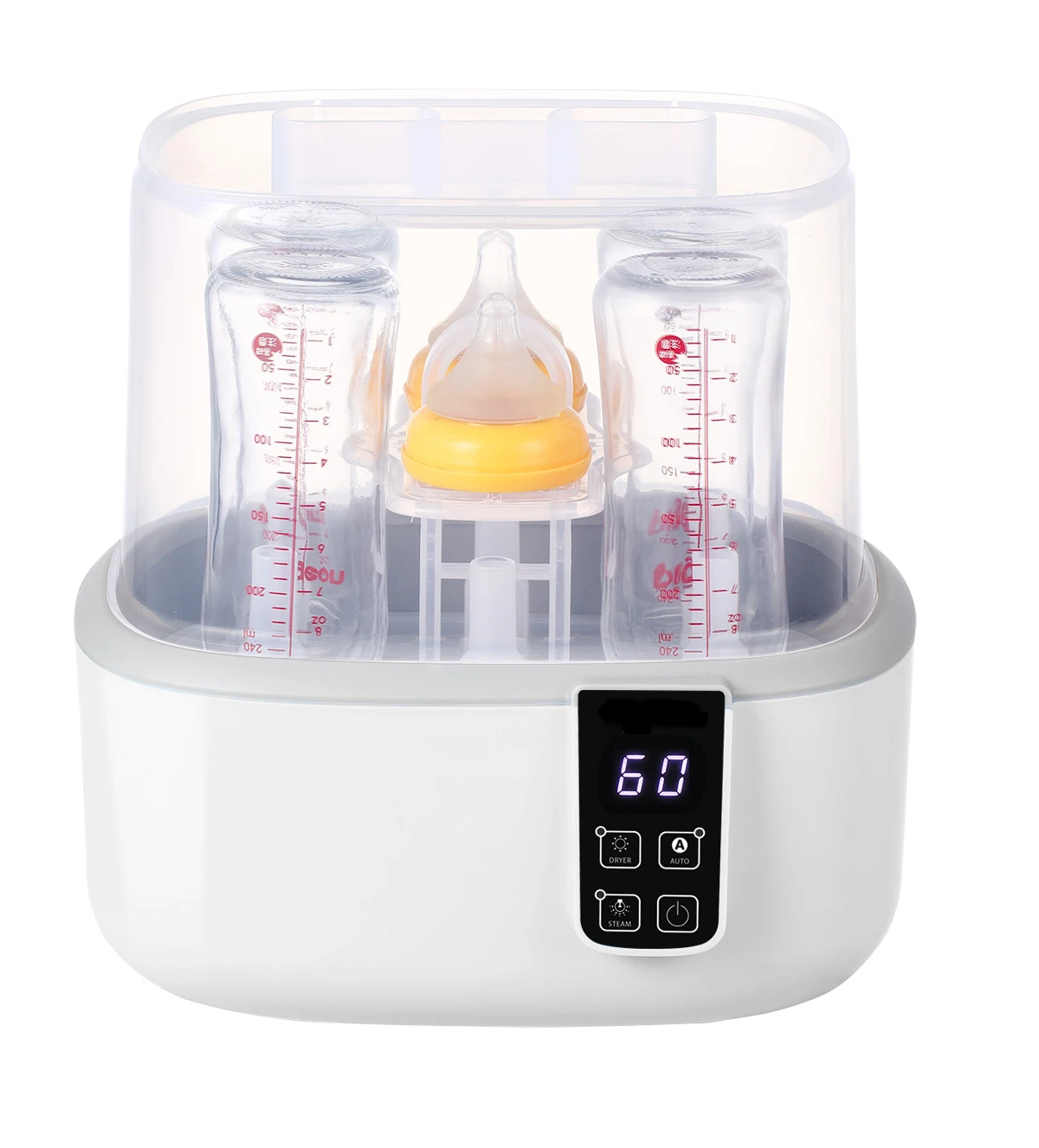 Large capacity Bottle Warmer Steam Sterilizer Electric Steriliser and Dryer for baby bottles
