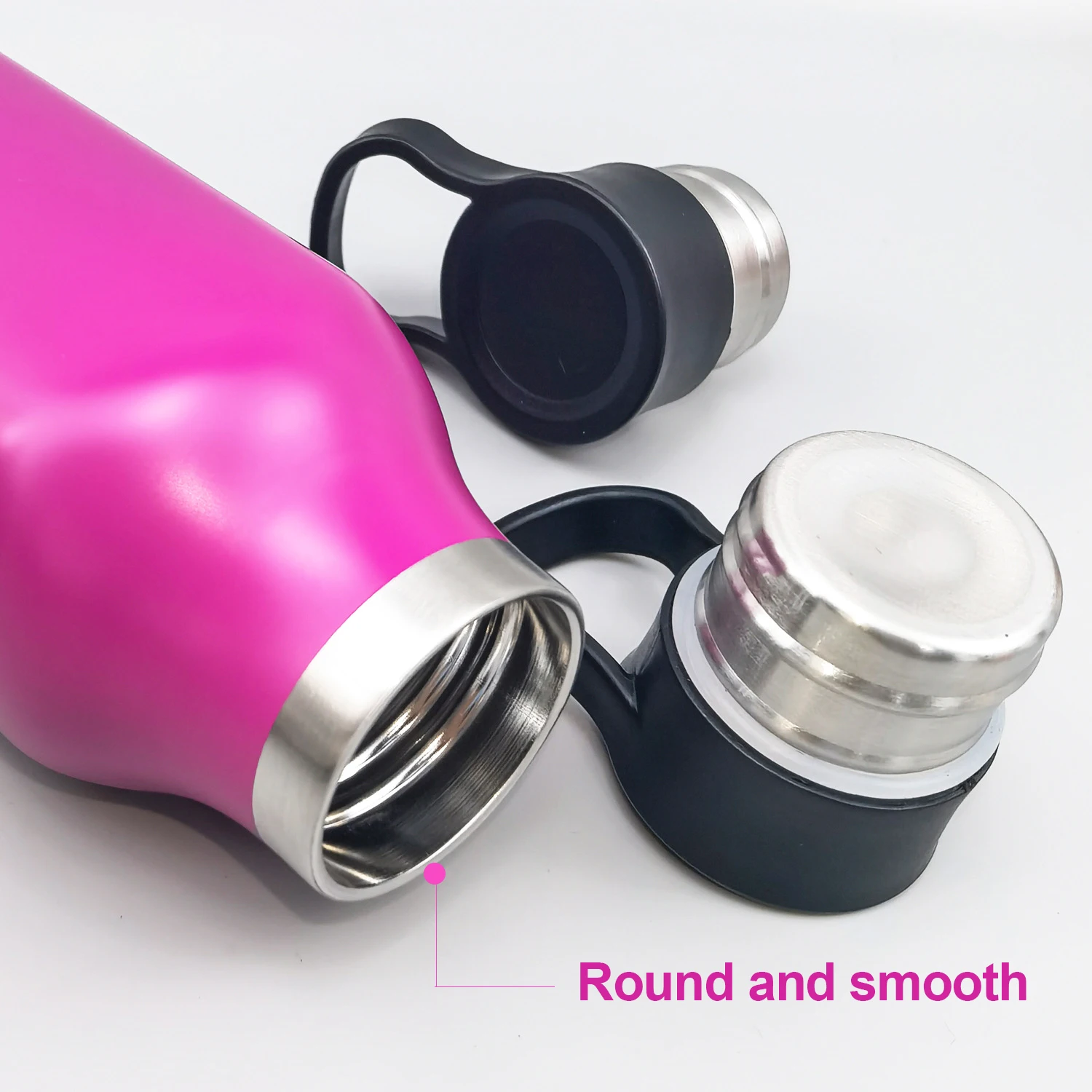 Custom Color 304 Stainless Steel Double Wall 500ML Vacuum Sealed Thermal Cup Travel Bottle