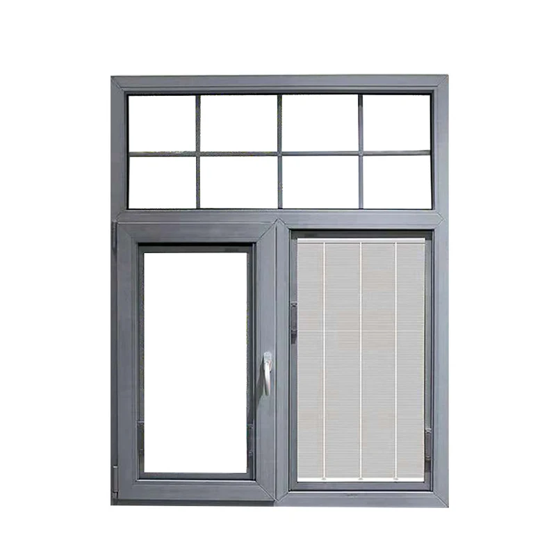 Black UPVC 36 x 48 casement small window frame 4 panels casement windows