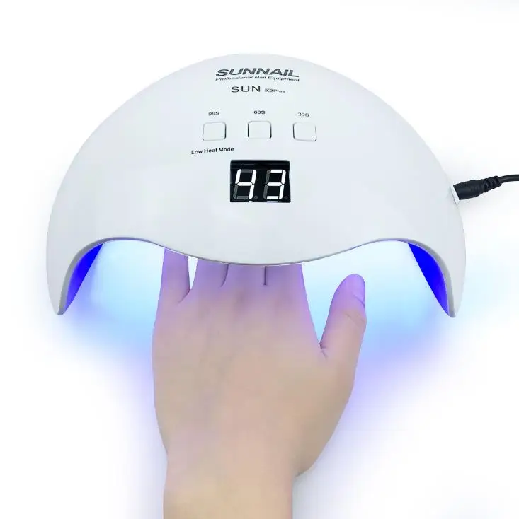 
48W SUNX9 LED Uv Gel Nail Lamp professional salon finger nail gel polish dryer electric 