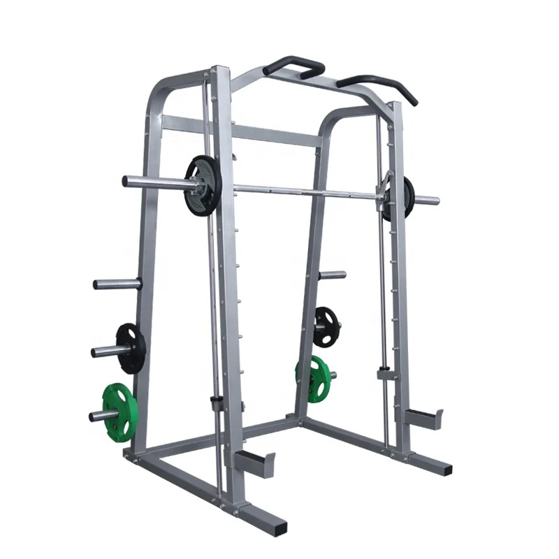 China squat power rack   fitness gym equipment smith machine