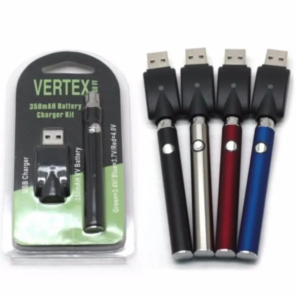Аккумуляторная батарея CBD Vape Pen 510 Thread Vertex с предварительным