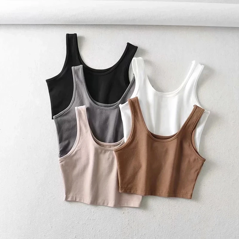 2022 Sexy Women Custom Gym Fitness Workout Crop Top Summer Yoga Cop Tops Sleeveless for Women