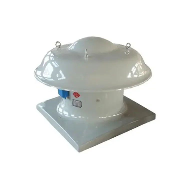 Manufacturer supplied DWT fiberglass explosion-proof roof fan factory exhaust ventilation low-noise axial flow fan