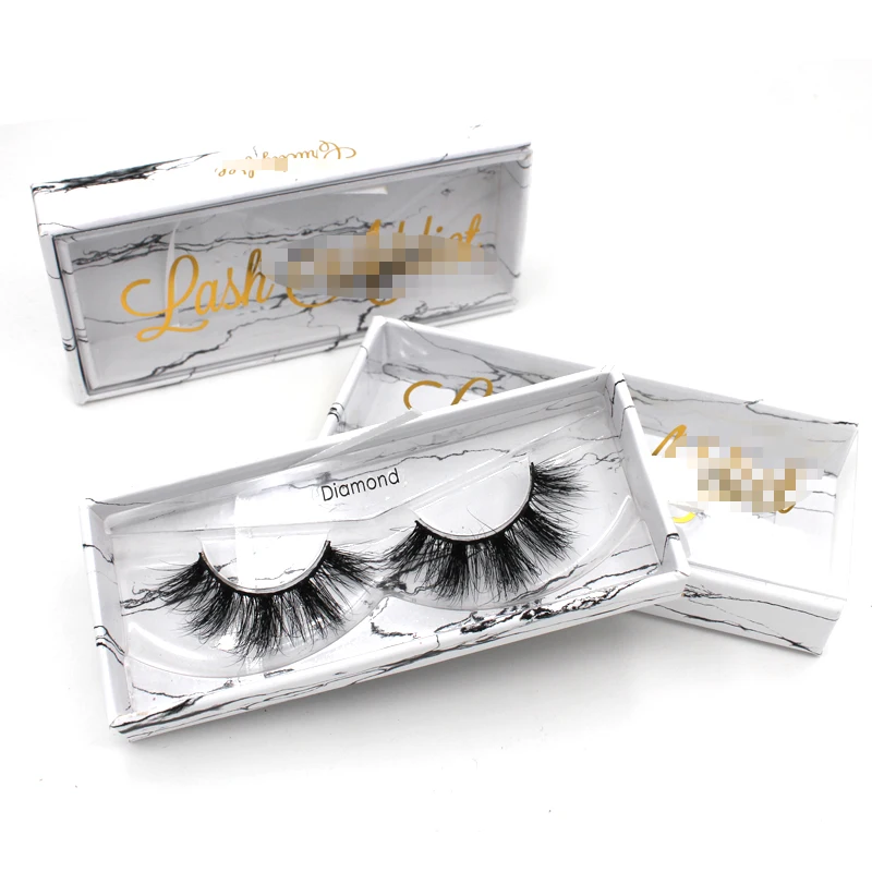 
Wholesale High Quality Mink Eyelashes Private Label 100% Real 3D Mink Fur Eyelashes 