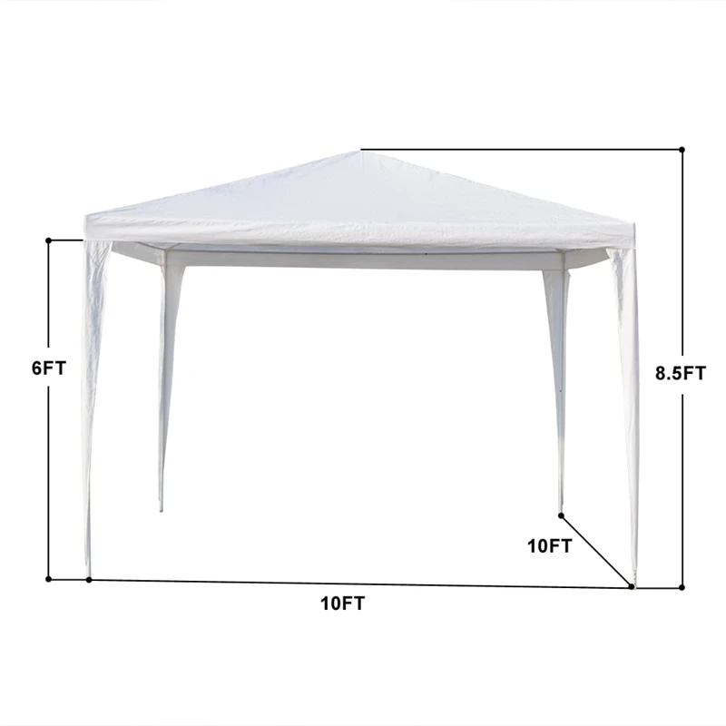 carpa de jardin Outdoor Waterproof Folding  10x10 ft Pop Up Canvas  Garden Gazebo canopy Tent