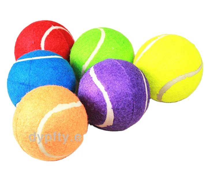COLORED TENNIS BALL FOR PET TRAINING