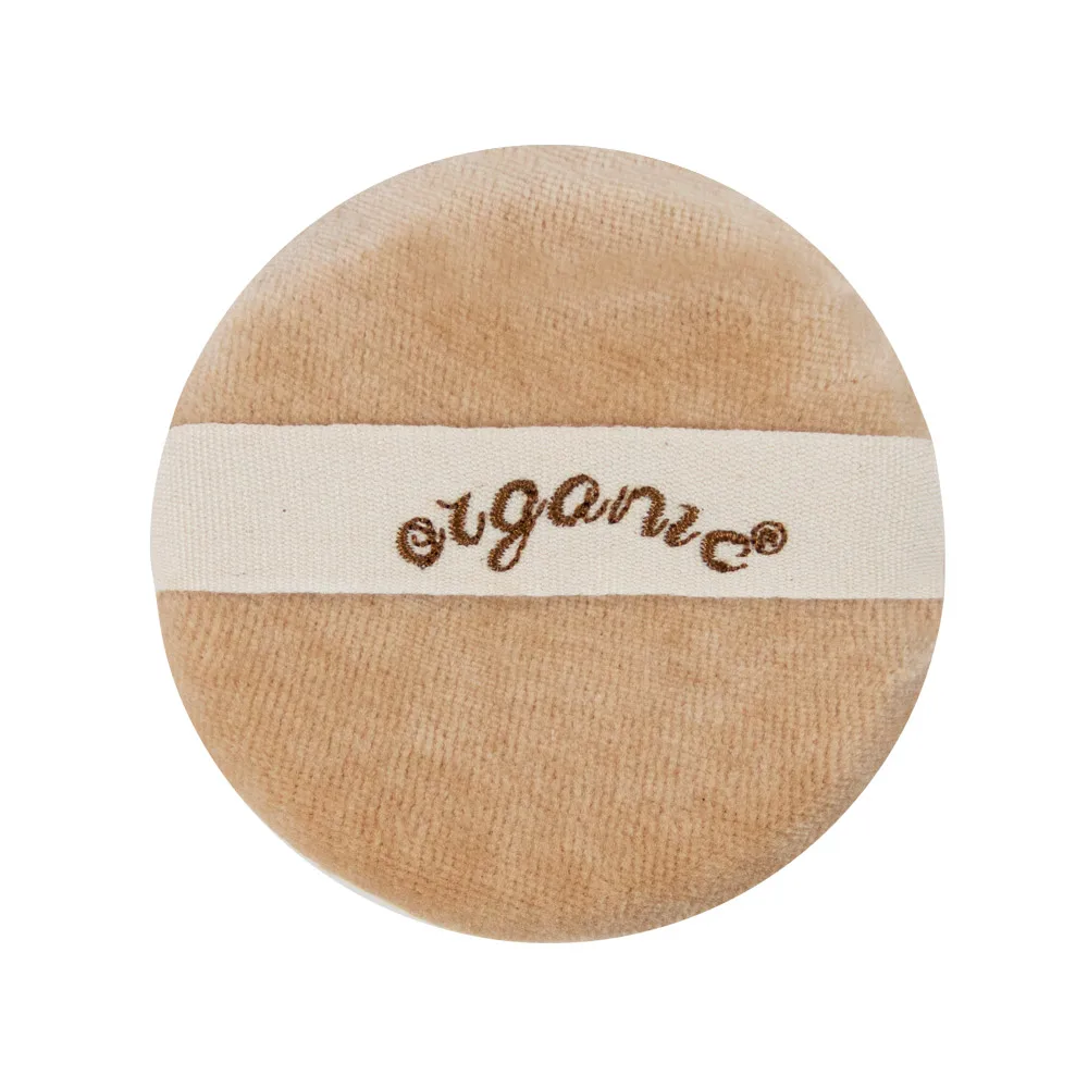 Organic cotton cosmetic puffs face powder sponge for makeup application tool