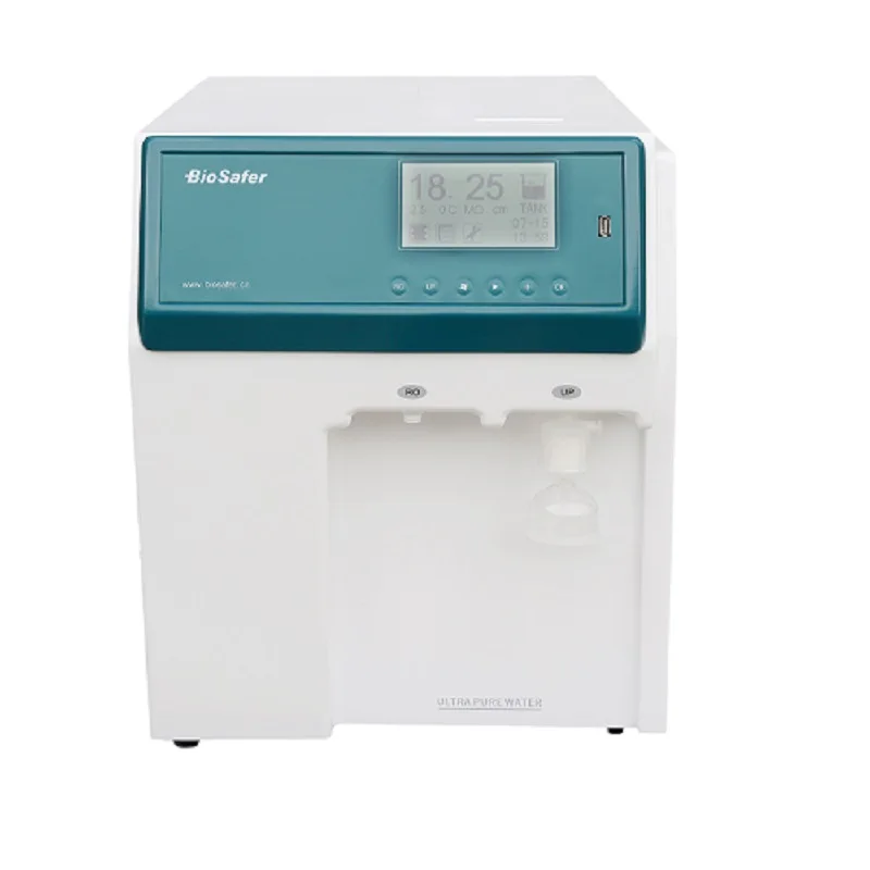 Factory Supply High Purity Water Making Equipment  30L ultra pure water machine RO deionization water purifier Lab