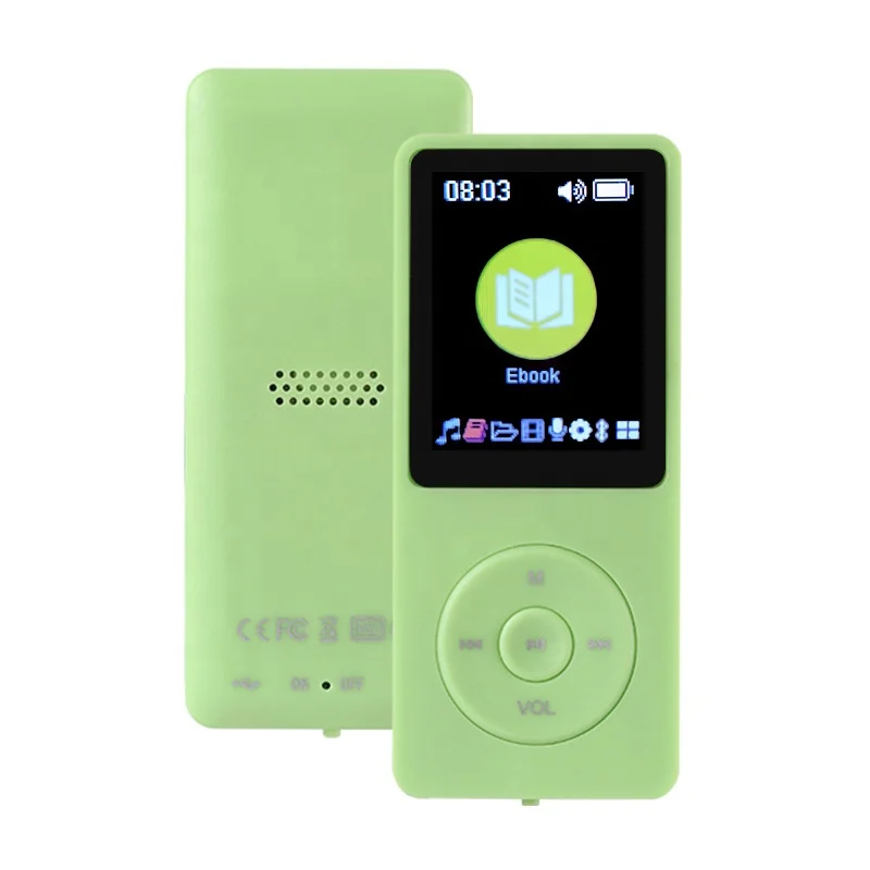 Digital mini audio reproductor mp3 music player portable walkman with speaker with display