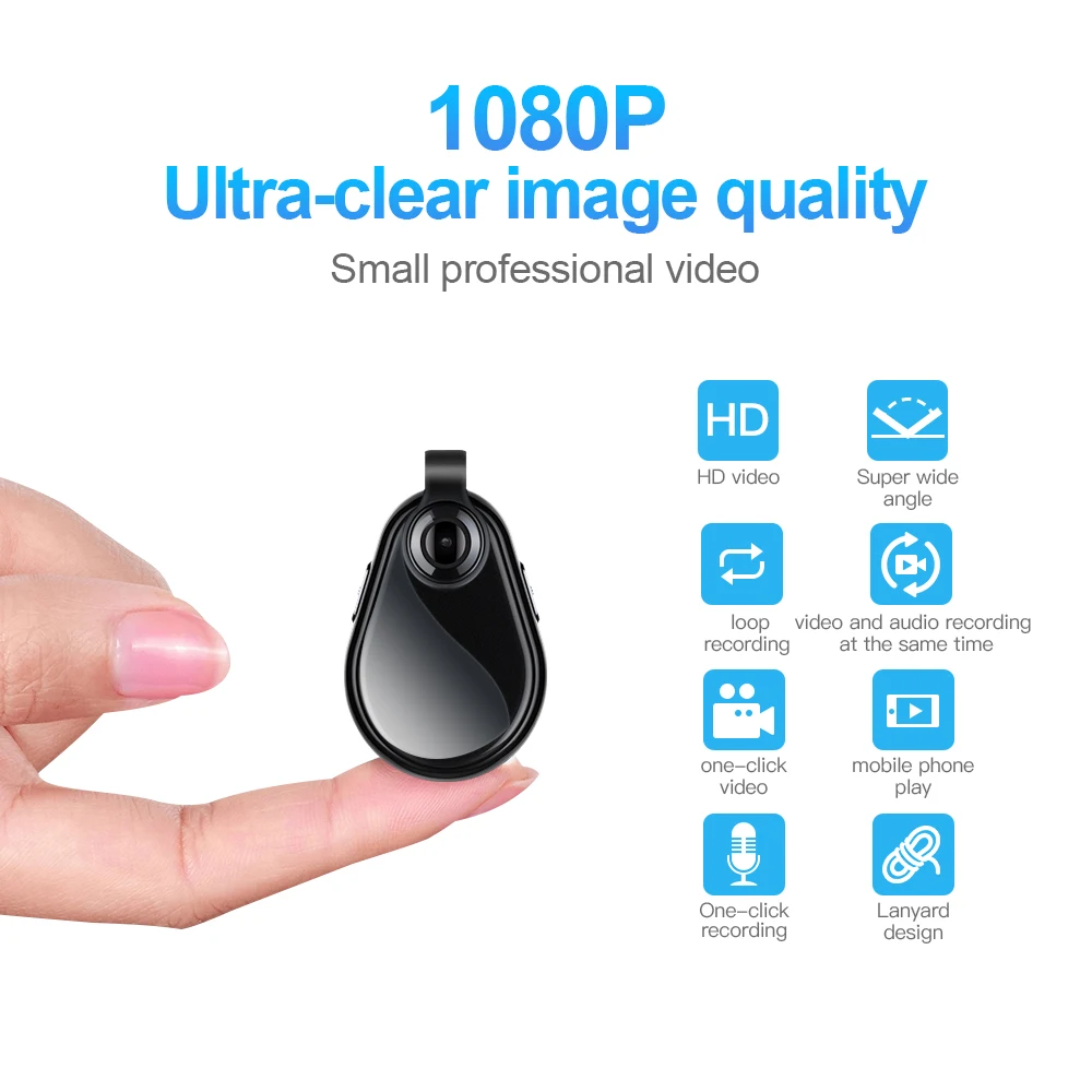 V2 Small CCTV Camera Wireless Hidden Night Vision Audio Video Recorder Motion Detection Spy Security Surveillance Mini Camera