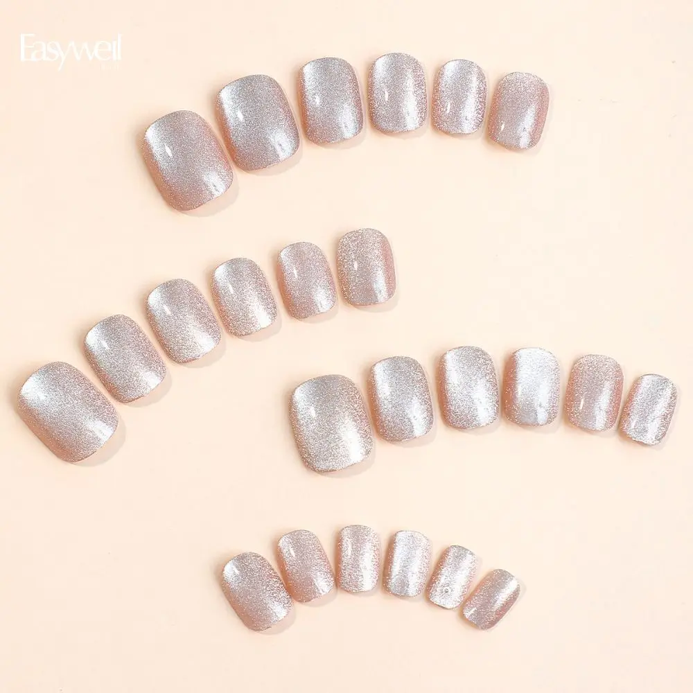 New fashion 30 pcs luxury press on nails private label custom nail wraps design nail art designs