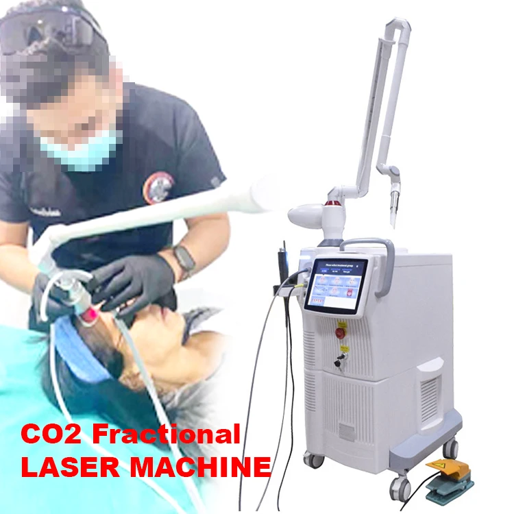 Nd: Yag Laser+ Co2 Laser 4d Fotona Erbium Fractional Laser Stretch Marks Removal Skin Care Beauty Equipment 2940nm 1064nm
