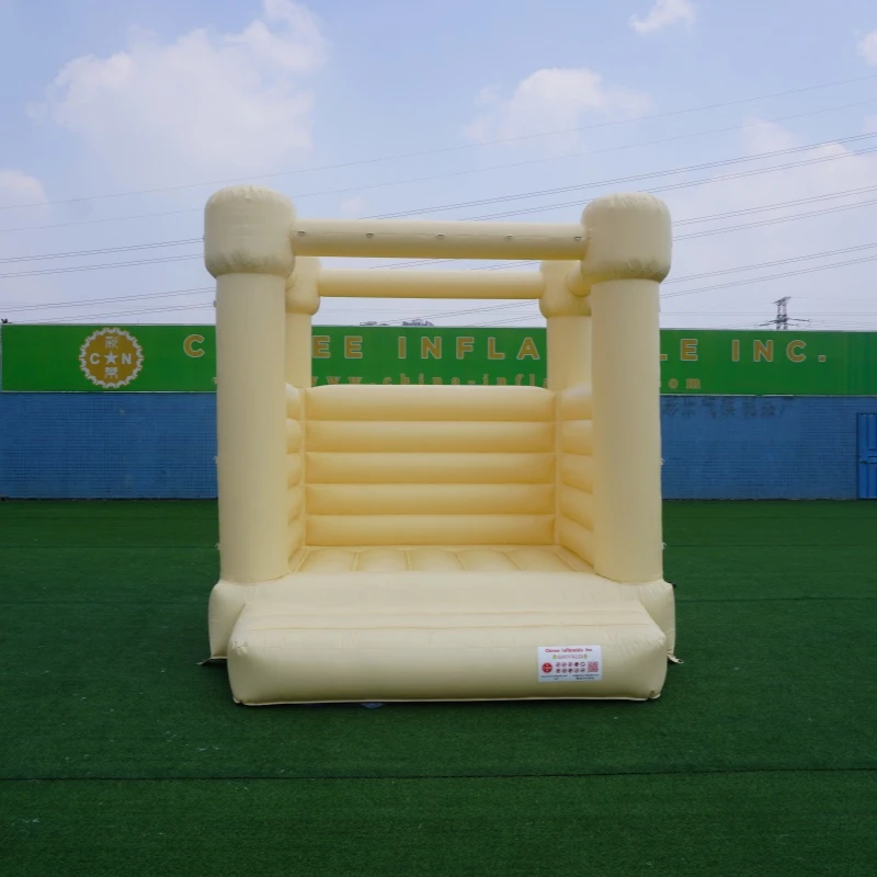 T2-3566B Creamy-white Wedding Bouncer