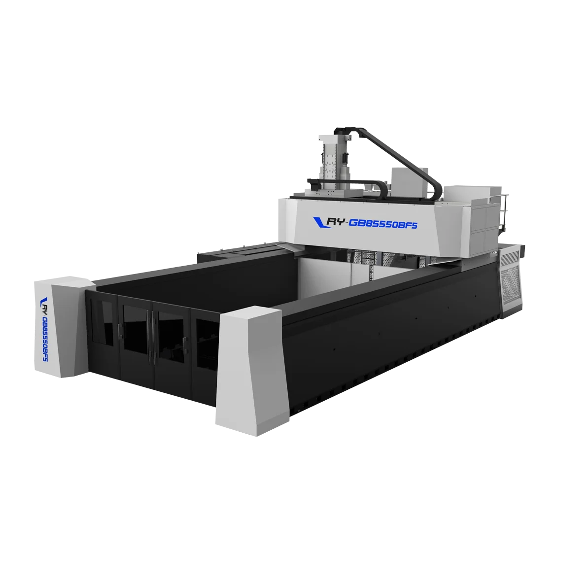 flexible motorized spindle cnc machining center 5 axis
