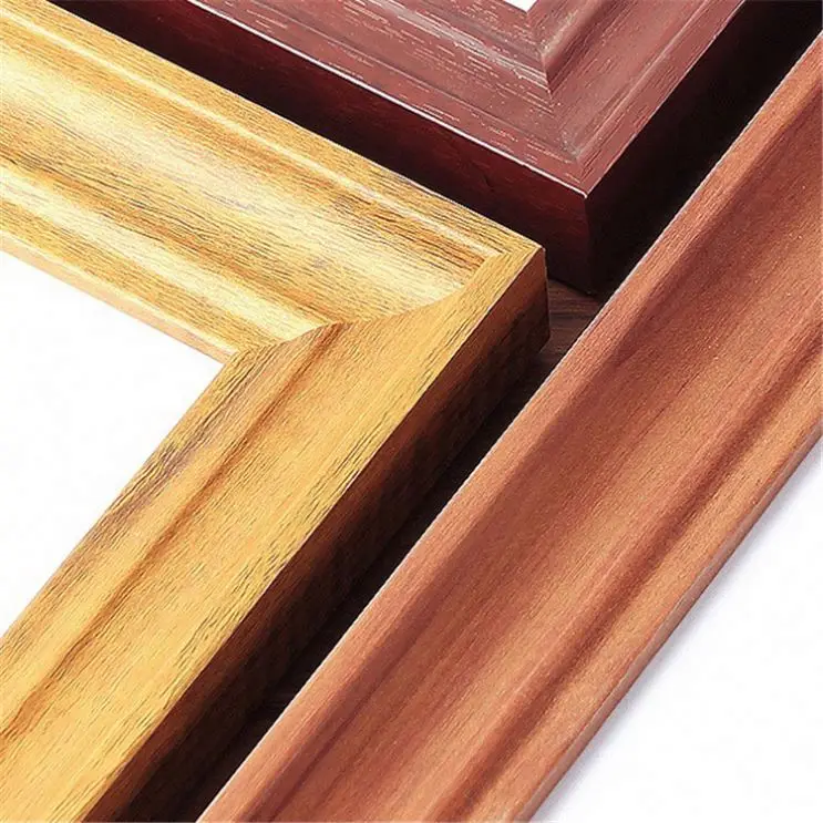 Table Top Display And Wall Mounting Custom Sizes 11X14 Brown Solid Wood Picture Frames