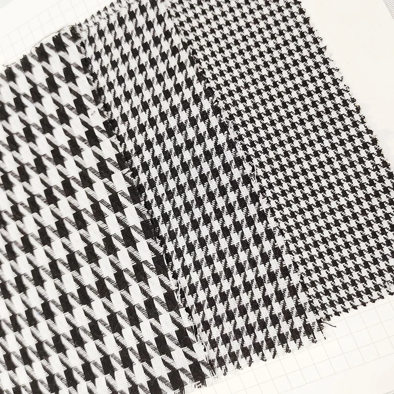 Check plaid wholesale price uniform thicken jacquard windbreaker tr suiting men clothing gabardine suiting fabric for garment