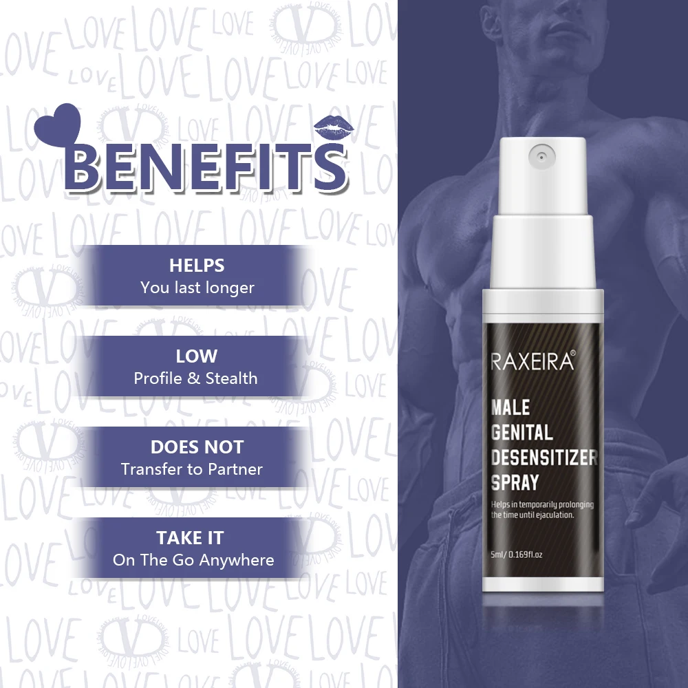 Can effectively improve male sexual function Genital desensitization spray can keep male sexual function spray for a long time