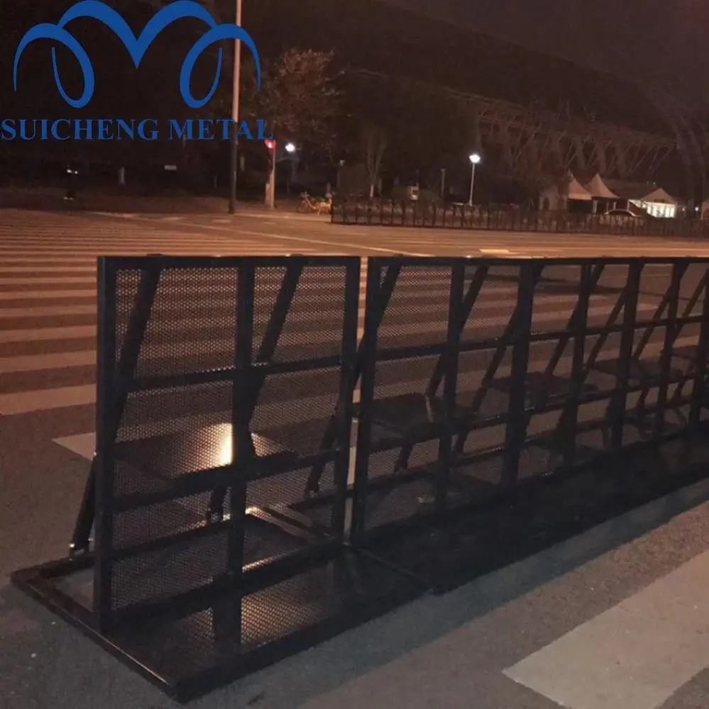 Guangzhou  folding event barricade crowd control barricade automatic barricades  For Sale