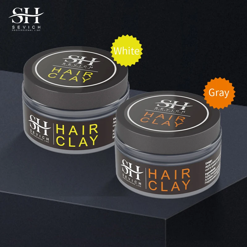Hair Matte Clay Styling Wax Gel Natural Looking Strong Hold Hair Styling Clay Wax For Hair Style