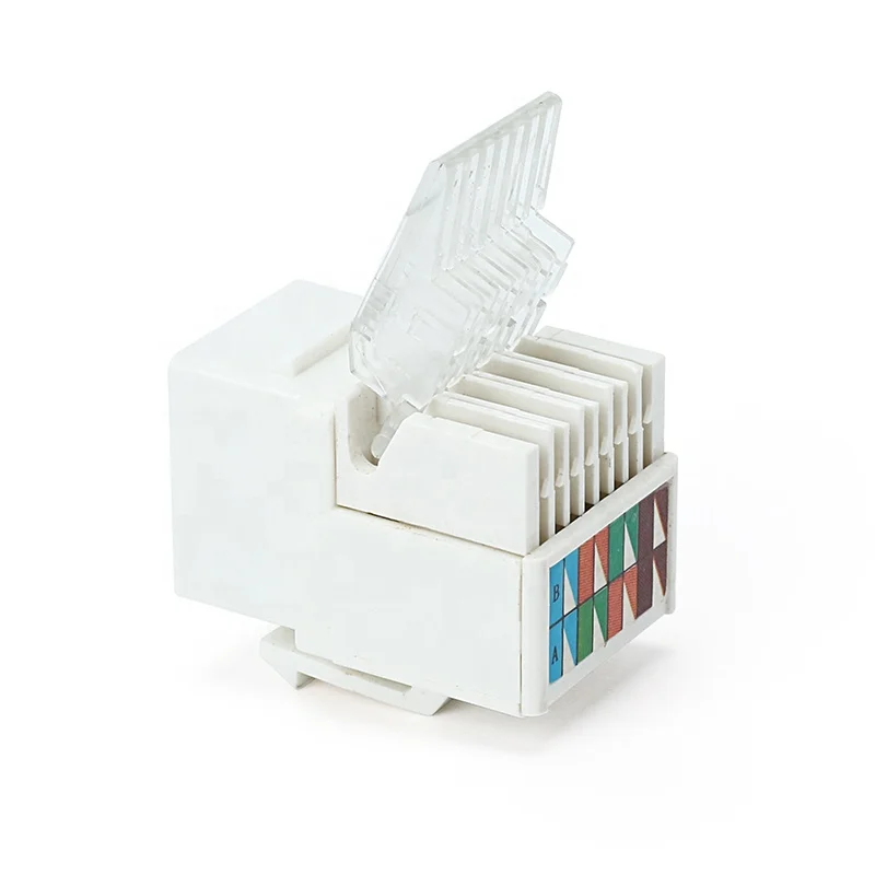 PC Material CAT6 RJ45 Toolless UTP Keystone Jack