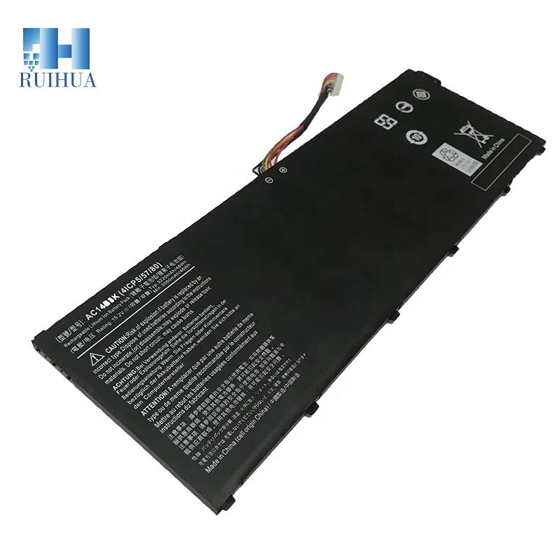 RUIHUA new For Acer E5-771G R13 R7-371T V3-371 P276-MG-56FU V3-371-55GS P276 New  AC14B8K Laptop Battery