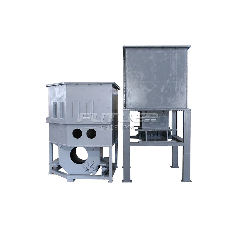 Automatic customized scrap aluminum smelting natural gas combustion industrial smelting furnace large capacity