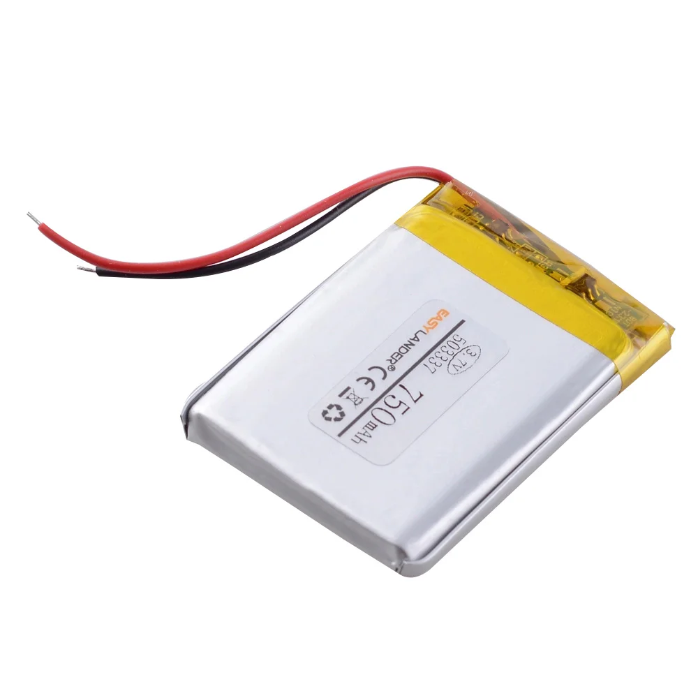 
3.7V 750mAh 503337 503540 Liter energy battery Polymer lithium ion / Li-ion battery for mp3 mp4 smart watch speaker POWER BANK 