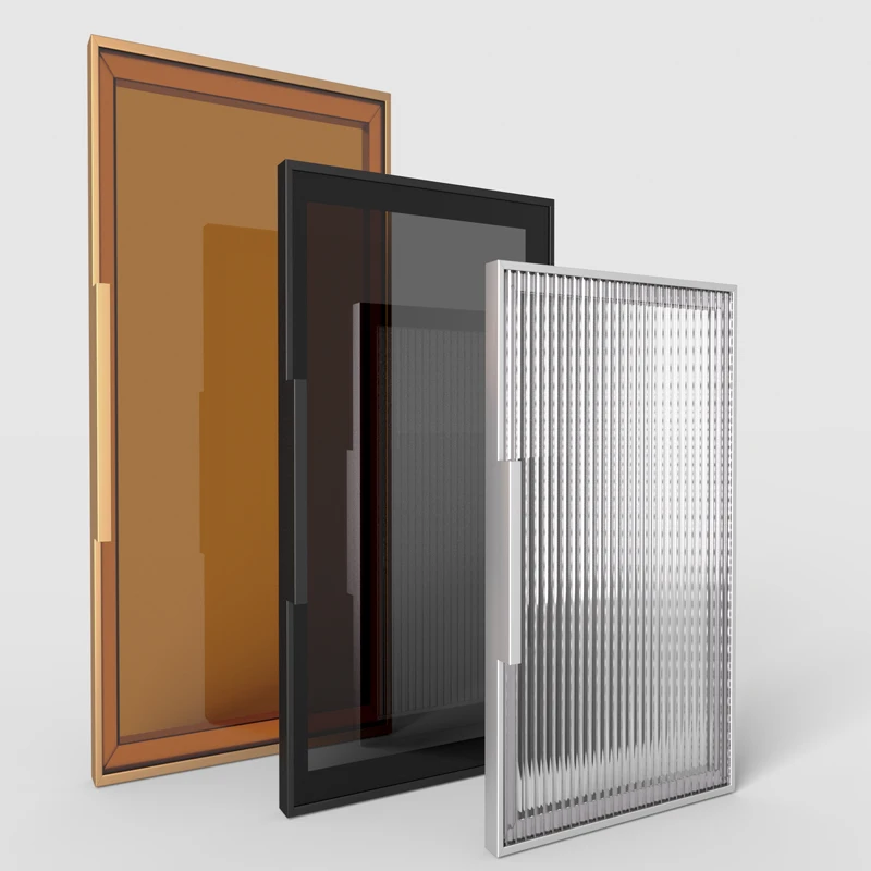 20/21/25/30 aluminium cabinet Minimalist Glass Door Aluminum Frame Aluminum Door Narrow Frame Glass Wardrobe Door Frame
