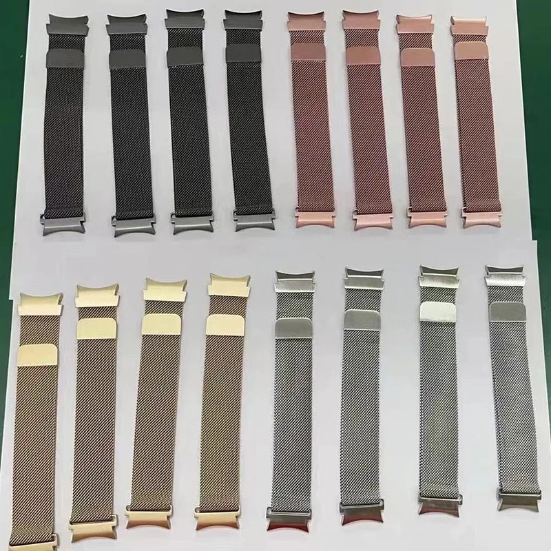 Stainless Steel Milanese Strap For Samsung Galaxy Watch 4 40mm 44mm Metal Band For Galaxy Watch 4 Classic 42mm 46mm Bracelet