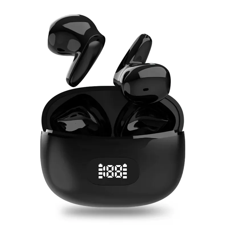 Newest For iPod Sport Music Portable Mini Wireless Earbuds Half in-Ear Headphones HiFi Sound TWS Headset Bluetooth Earphones