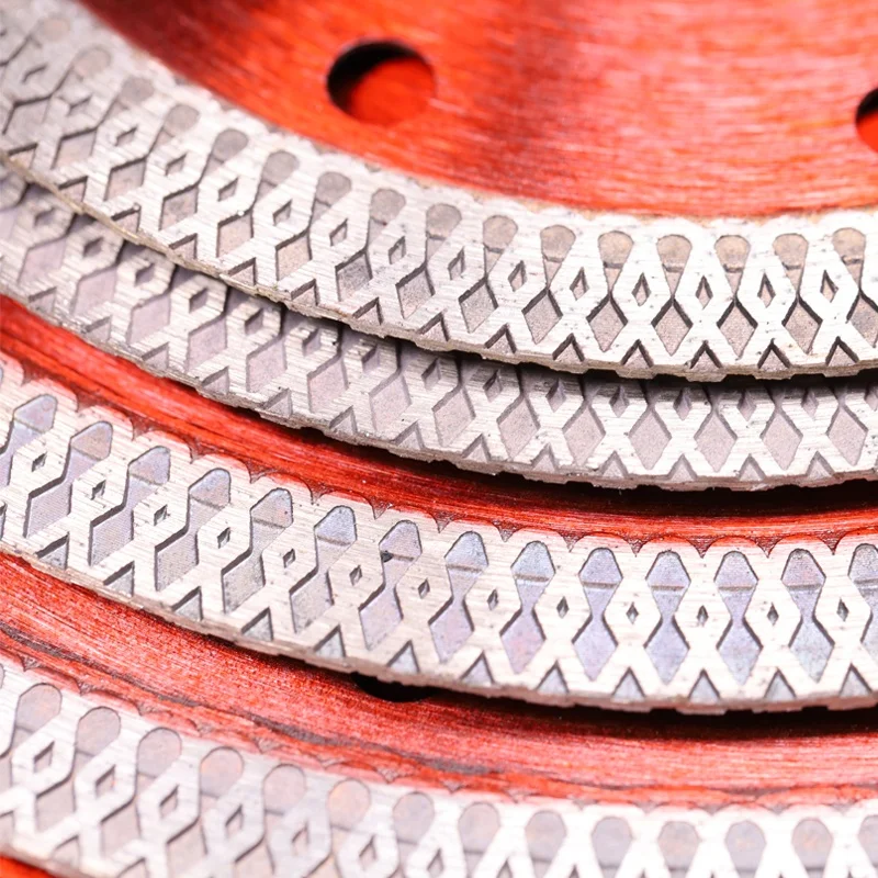 115mm thin X Turbo Diamond Saw Blade for Dekton Cutting disc for Porcelain Tile Cutting Saw Blade