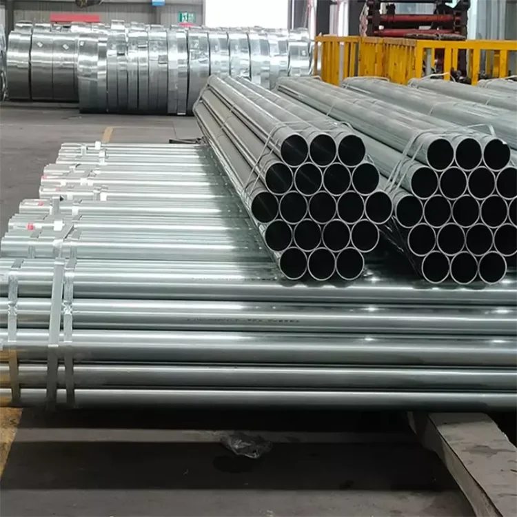 Hot Dip Seamless Galvanized Round Steel Pipe ASTM A106 Sch 40 GI Steel Pipe