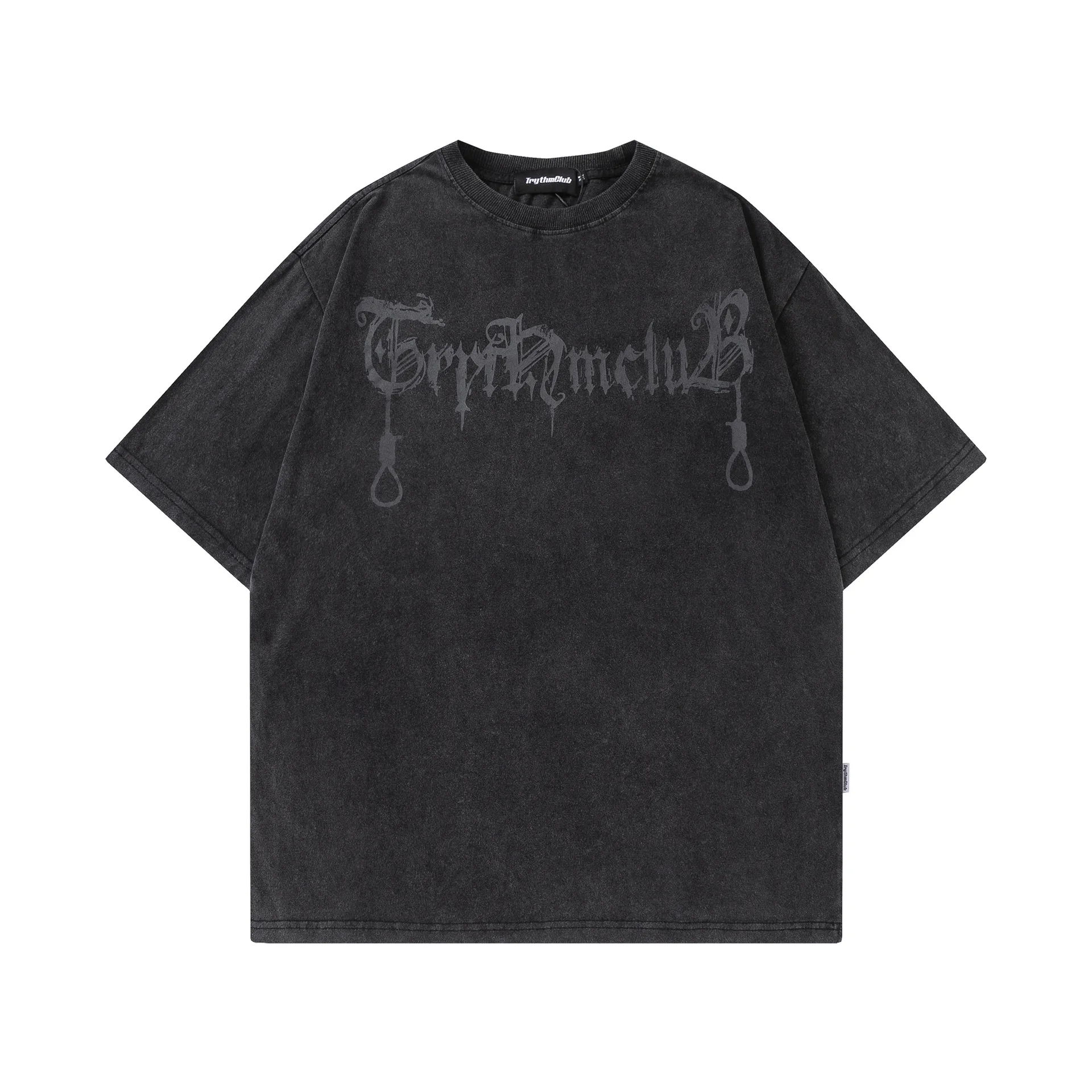 Wholesale Casual Oversized Custom Sublimation Printed Vintage Acid Wash Men T Shirt