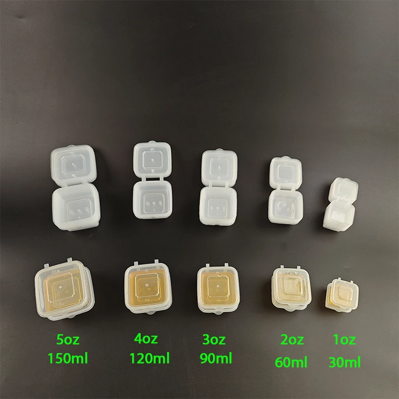 FREE SAMPLE 1 2 OZ 2.5 3 4 OZ OEM/ODM  Pp Take Away Microwave Salad Dressing Disposable Mini Plastic Sauce Cup with Lids