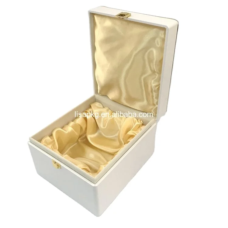 Satin Inserts Wooden Box Wholesale Custom Luxury Storage Packaging Jewelry Gift PU Leather Handmade Wooden Perfume Bottle 7 Days
