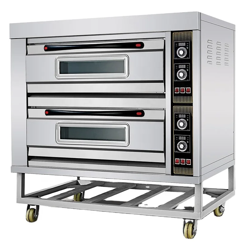 Competitive Price commercial baking oven  Industrial 1/2/3 Deck Electric baking oven for bread and cake