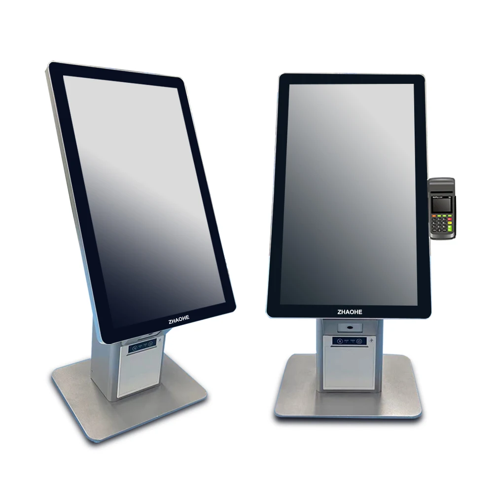 TS215 single screen 1920*1080 self service payment terminal kiosk screen touch ips reading qr