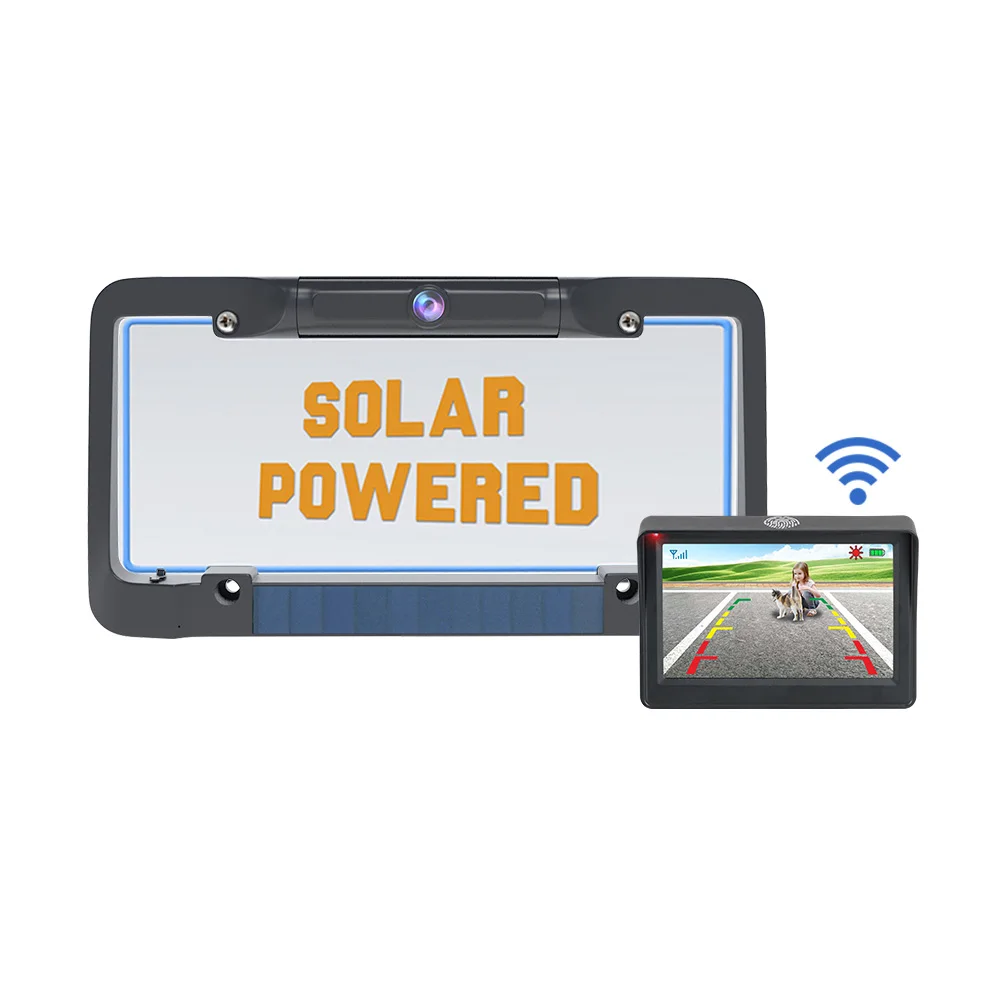 Wide Viewing Angle 4.3 Inch Wireless RV Backup System with 1 Rear Camera