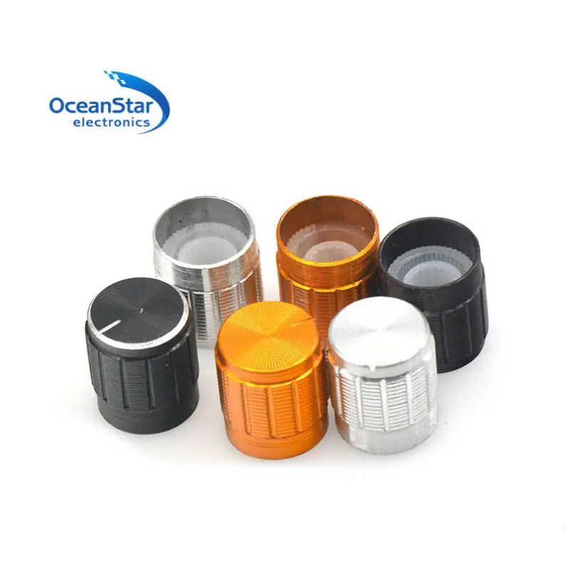 Поворотный переключатель 15*16 5 золотистый серебристый черный регулировка