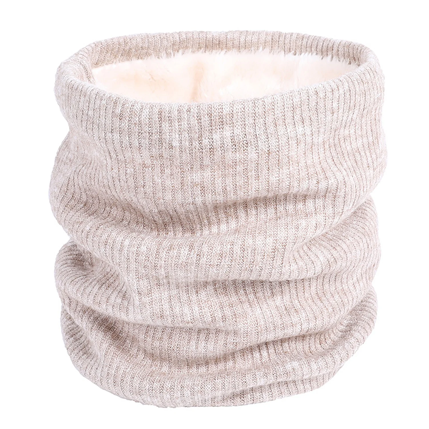 Custom Winter Men Women Scarves Cold Weather Face Cover Double Layer Polar Fleece Neck Gaiter Warmer