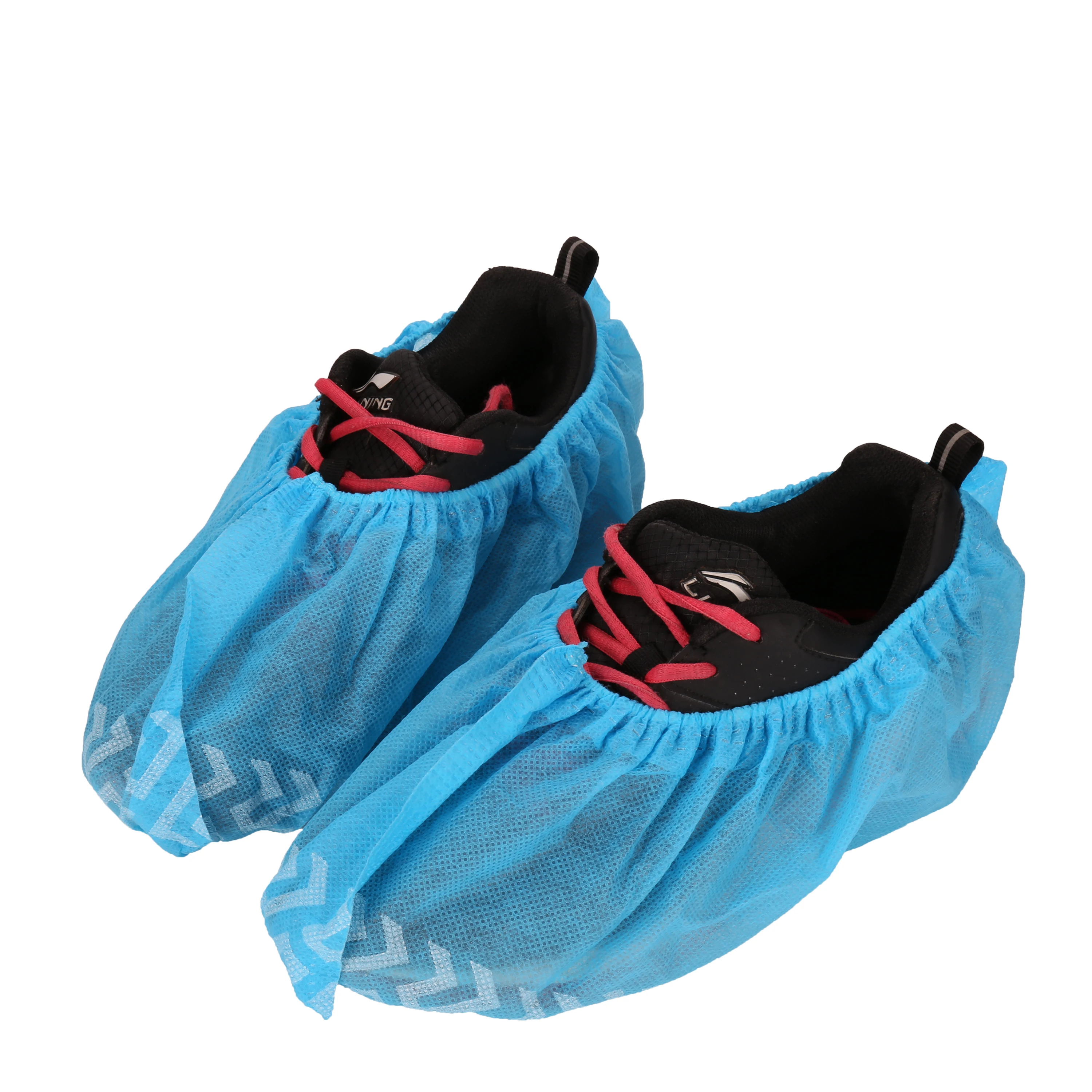 Shoe Covers Disposable Recyclable -100 Pack(50 pairs) 15.7' Hygienic Shoe & Boot Covers Waterproof Slip- Resistant Shoe Booties