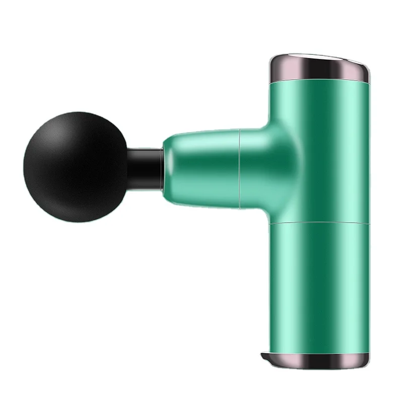 2021 маленький карманный фитнес-терапевтический беспроводной ручной перкуссионный массажный мини-пистолет с подогревом для мышц USB