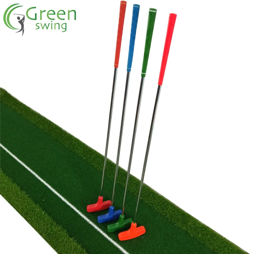 Custom Color Rubber Head Mini Golf Putter For Putting Indoor And Outdoor