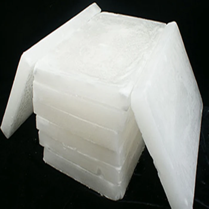 Global Kunlun Brand Fully Semi Refined Paraffin Wax 48-72 Melting Point