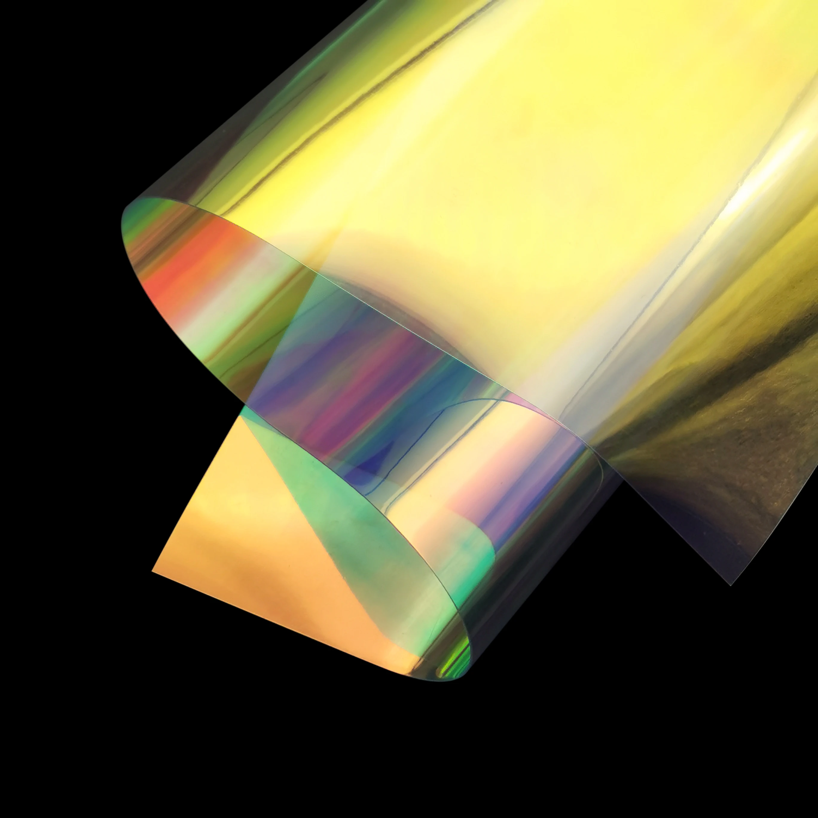 Зеркальная пленка из ТПУ Переливающаяся mylar 0 7 голографическая водонепроницаемая для