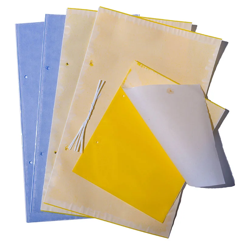 High Cost-effective Yellow PP Sheets Insect Glue Boards Catch Fruit Fly Sticky Bug Traps