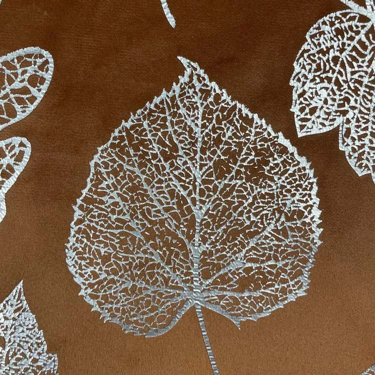 Wholesale custom factory made household dining table decoration leaf printed table rubbers set for harvest